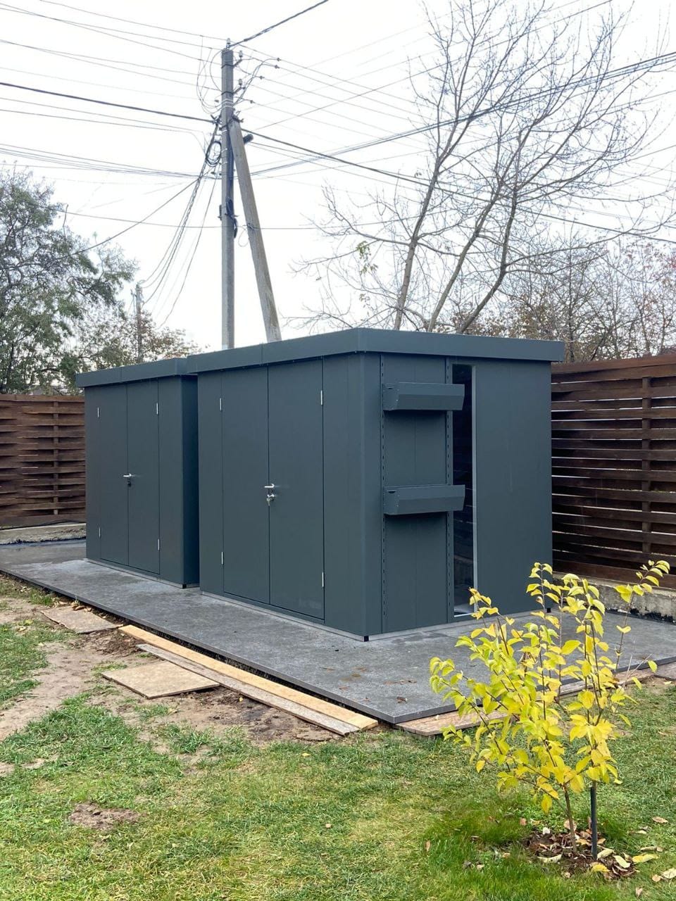 Садовая мебель на участке